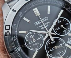 Watch Seiko Chronograph. Quartz