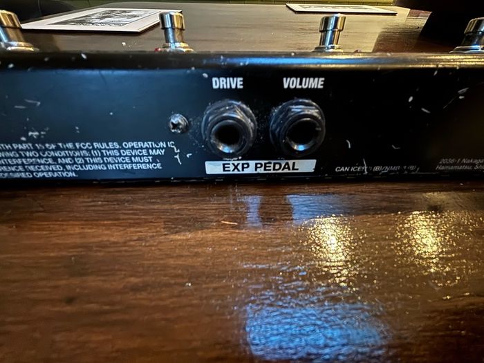 boss Katana GA-FC controller pedal