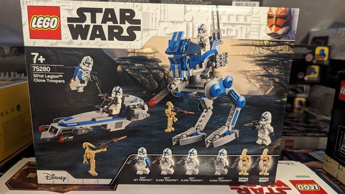 LEGO 75280 Star Wars Clone Troopers of the 501st Legion