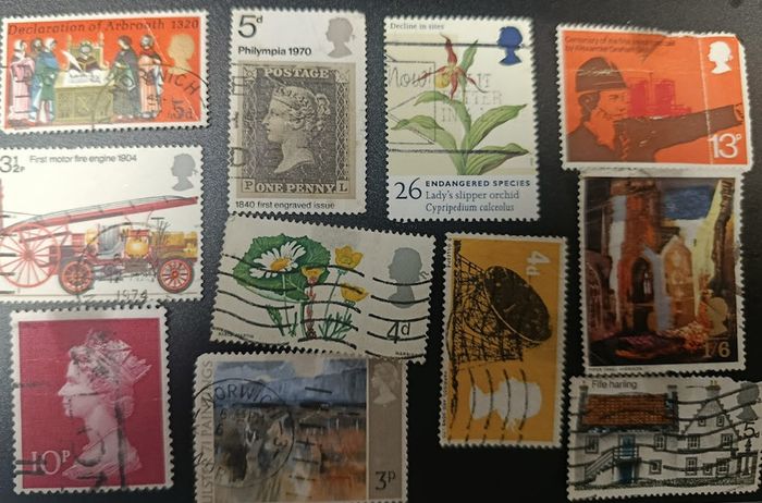 1950s 1990s Great Britain QEII History & Art
