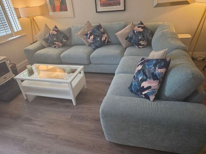 L shaped sofa