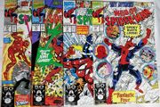 Web Of Spider-Man #'s 73, 74, 75 &amp; 76 Art Attack Parts 1-4 (1991)