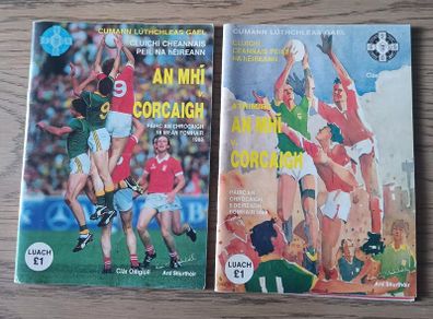 Rare Match Programmes Meath v Cork 1988