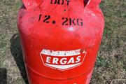 Clean empty gas cylinder