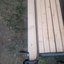 cast irom garden set - bench - table - chairs. Image 4