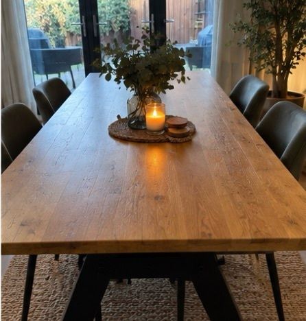 210cm Dining Table, Ex Display Like New