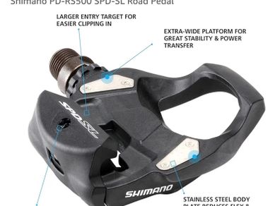 Pedals shimano SPD SL & Cleats
