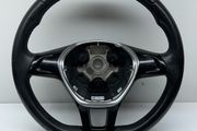 VW Polo Flat Bottom black leather steering wheel 6C0419091D 2015 A2l10b1s