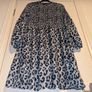 Stunning animal print long sleeve midi dress Image 4