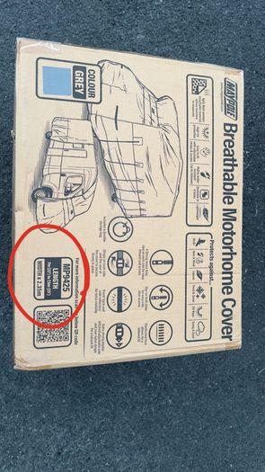 Motorhome Campervan Cover