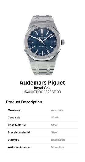 Audemars Piguet Royal Oak