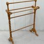 Vintage Pine Towel Rail Image 3