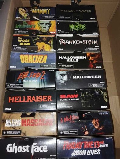 NECA Horror Figures  Never Opened  Brand New in Box