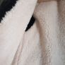 Lined faux leather biker jacket Image 4