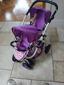 Dolls double buggy