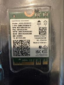 Intel AX210NGW 008 Batch WiFi6E Adapter Card