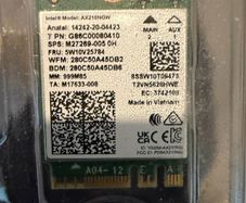 Intel AX210NGW 008 Batch WiFi6E Adapter Card