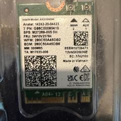 Intel AX210NGW 008 Batch WiFi6E Adapter Card