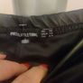 Pretty little thing black leather look pull on high waist skinny pants with zips size UK20 Tall EU48 Tall Postage included Image 4