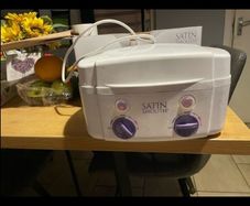 satin double wax pot