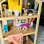 Doll house on wheels. Furniture perfect size for barbies Image 10