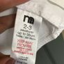 Mothercare longsleeved white shirt aged 2 - 3 years Image 4