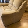 Pair of Parker Knoll 2 seater sofas with matching footstool Image 5