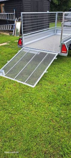 new 8 by 4 car trailer