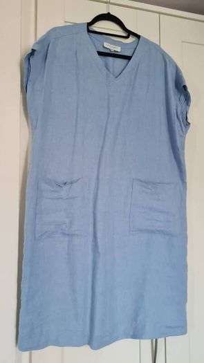 ladies  dress  blue