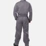 XL Kolossus Men's Long Sleeve Cotton Blend Work Jumpsuit Coveralls - Gray Image 3