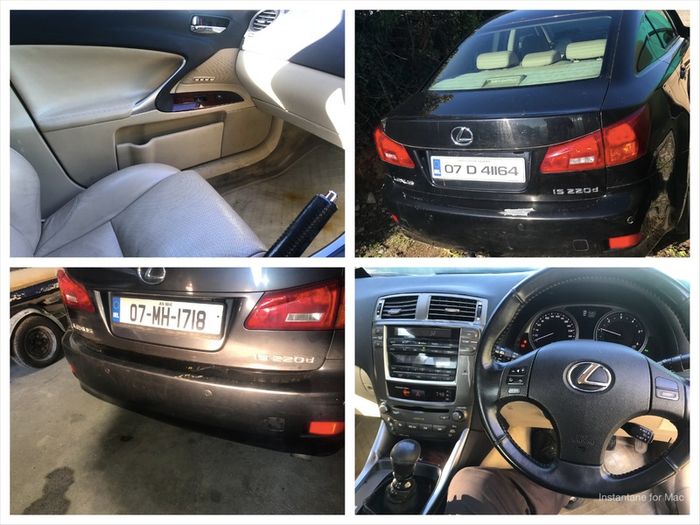 Lexus IS220D Braking