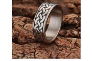 Men's Silver Ring - nice gift + matching bracelets &amp; wristbands available