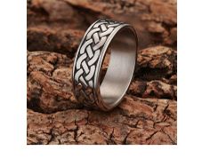 Men's Silver Ring - nice gift + matching bracelets & wristbands available