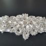 Bride's Crystal and Pearl Sash Image 3