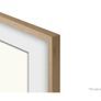 Teak bezel frame 55' for Samsung Frame TV Image 2