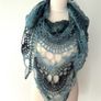 handmade crochet shawl Image 4