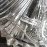 Vintage Art Deco clear cut glass vanity set Image 5