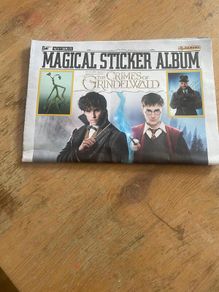 Magical Sticker Album Fantastic Beasts The Crimes Of Grindelwald