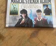 Magical Sticker Album Fantastic Beasts The Crimes Of Grindelwald