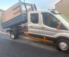 Ford transit crewcab tipper 2016