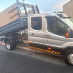 Ford transit crewcab tipper 2016