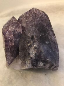 Cut Raw Natural Purple Mineral Rock