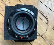 E36 Cabrio custom subwoofer