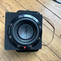 E36 Cabrio custom subwoofer