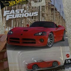 Hot Wheels Premium Fast & Furious 2003 Dodge Viper SRT 10 (Real Riders)