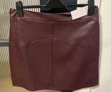 Faux leather skirt size 14 BNWT