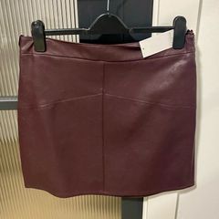 Faux leather skirt size 14 BNWT