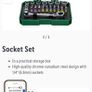 socket set with case 31 piece Image 5
