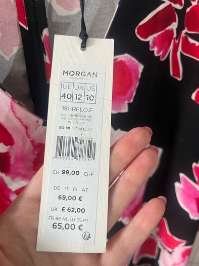 New Morgan de Toi Summer Floral Shift Dress - Size EU40 / Size 12