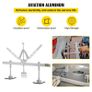 Dent Pull Lever Bar Kit Fit for Aluminum and Steel Dent Pulling with 6 Claw Hook 75cm Dent Remover Bar for Auto Body Dent Repair Image 7